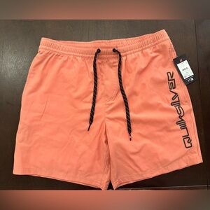 Quiksilver Men's Peach Shorts